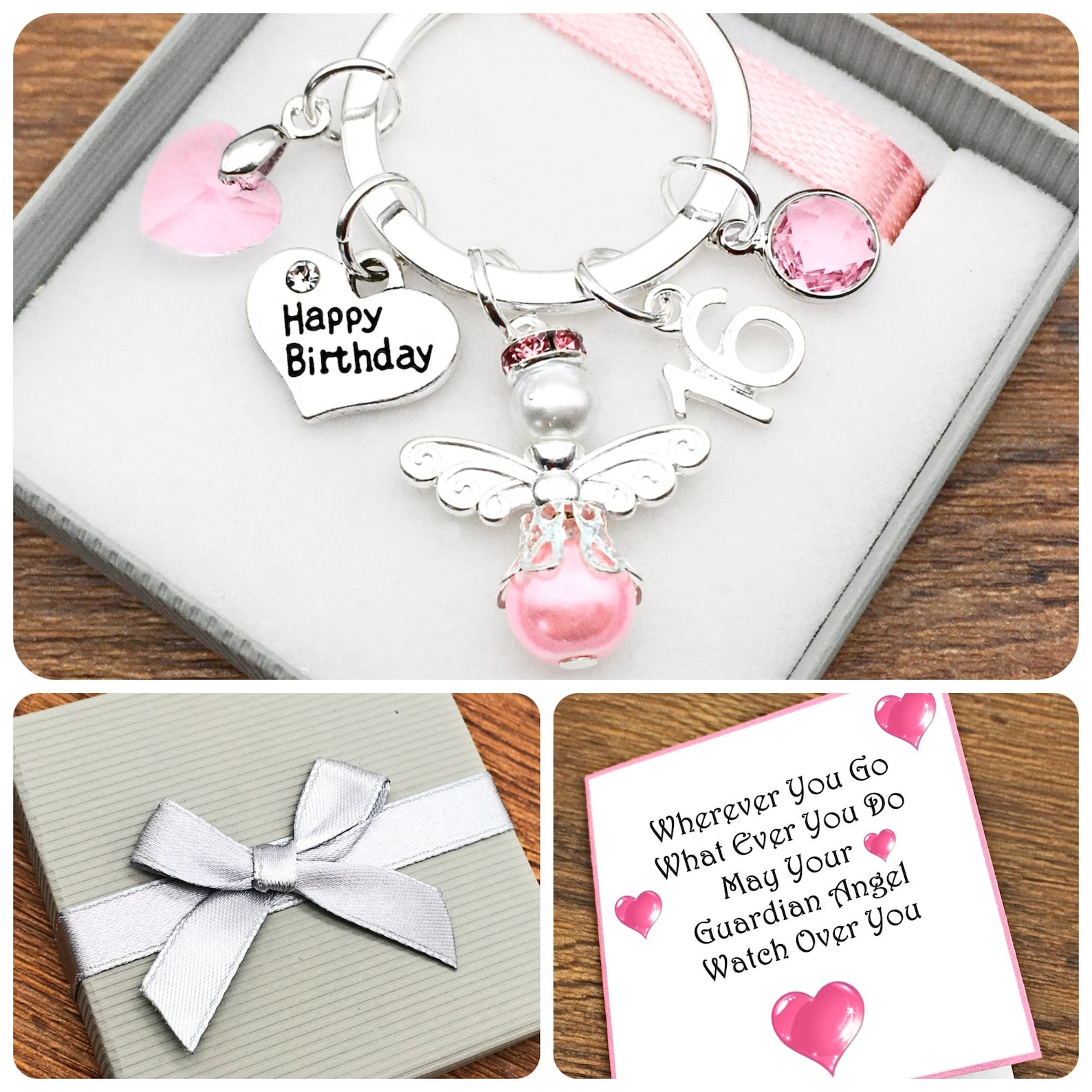 Happy 50th Birthday Gift. 50th Keepsake Gift. Pearl Angel | Etsy