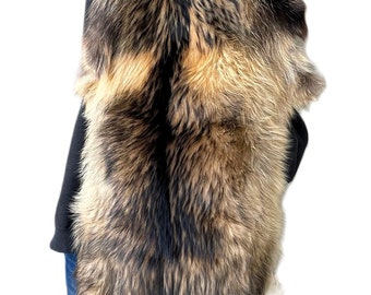 Finnish Raccoon, Tanuki Dog Fur Pelt (finland), 1X-2X - Etsy
