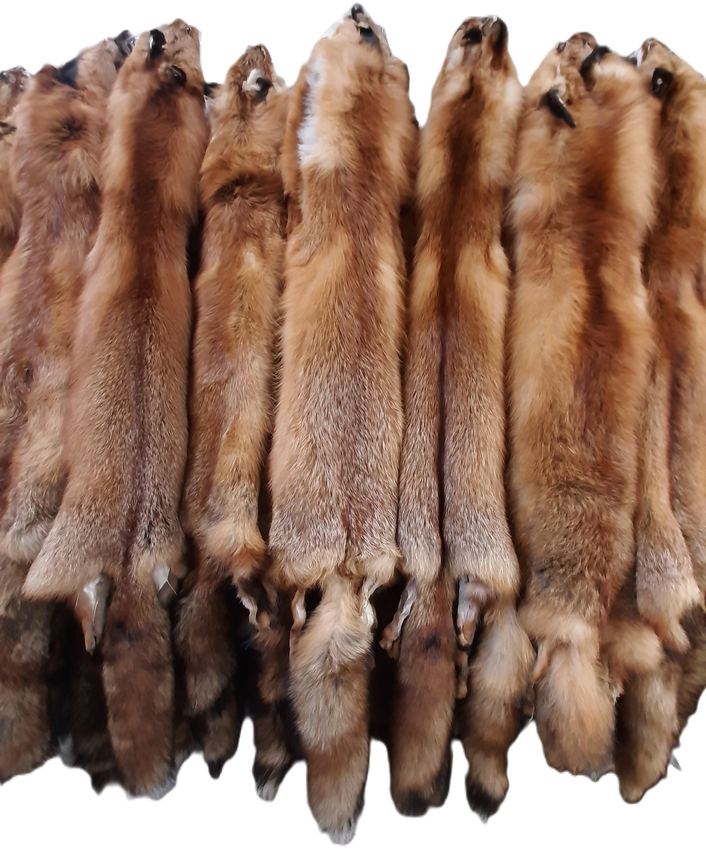 ParinkA FOX furティペット ティペット ファー マフラー レディース 冬 用 フェイクファー 厚手