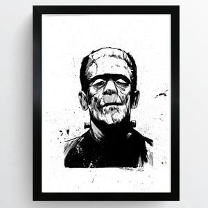 Amazon.co.jp: フランケンシュタイン1931 Boris Karloff 36 x 24