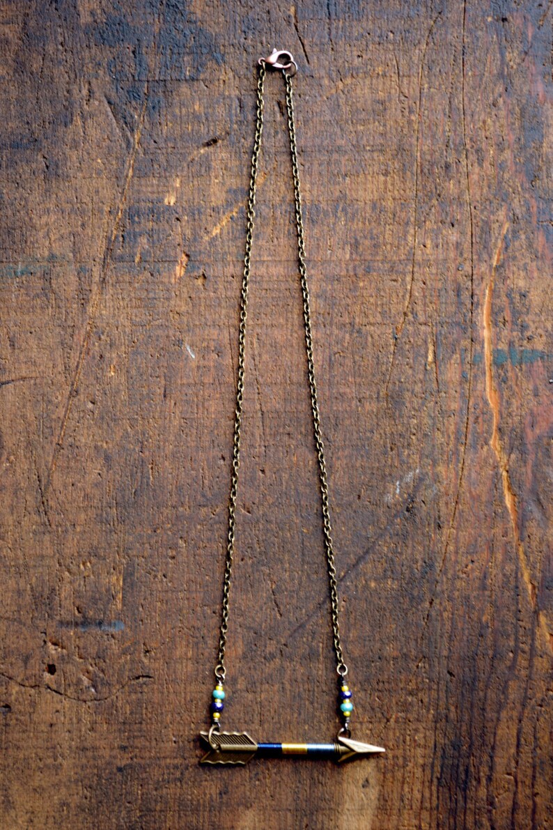 Arrow Necklace, Arrow Jewelry, Archery Necklace, Archery Jewelry, Arrow