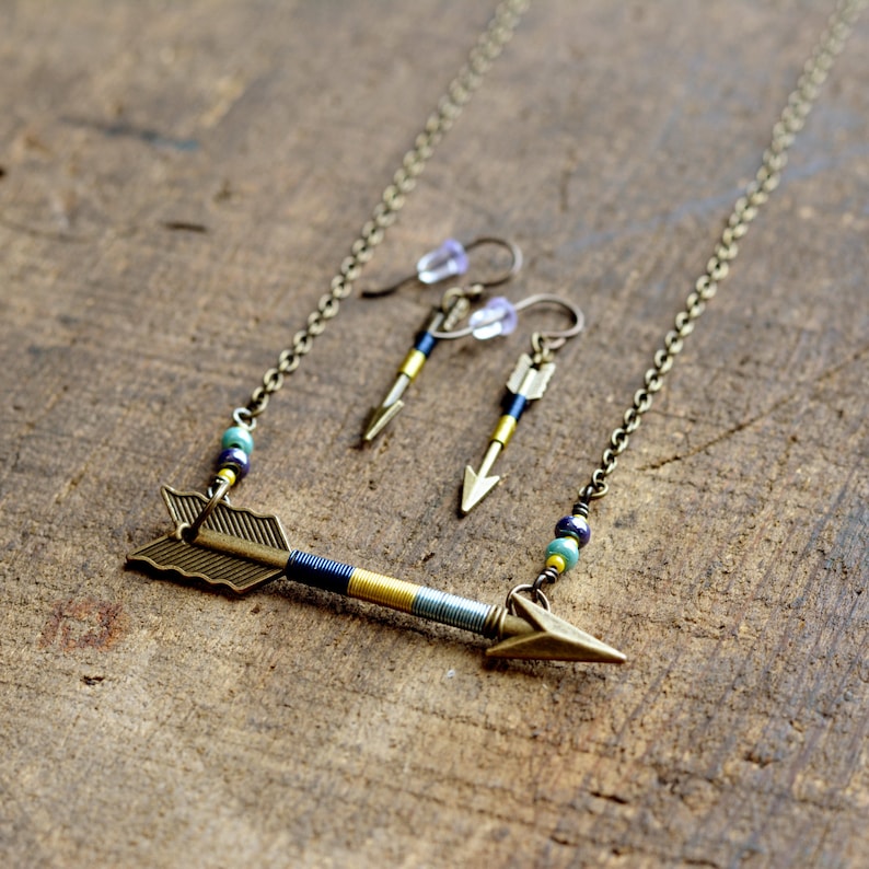 Arrow Earrings, Arrow Jewelry, Archery Jewelry, Archery Earrings