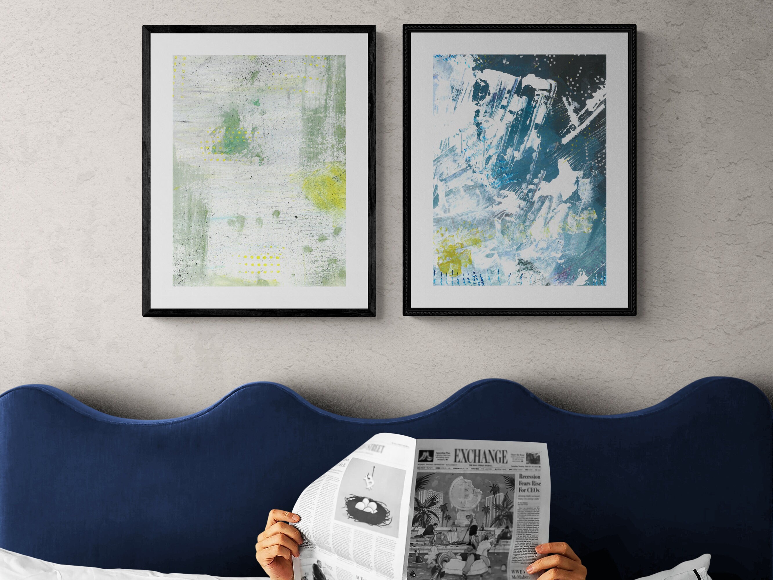 Abstract wall art