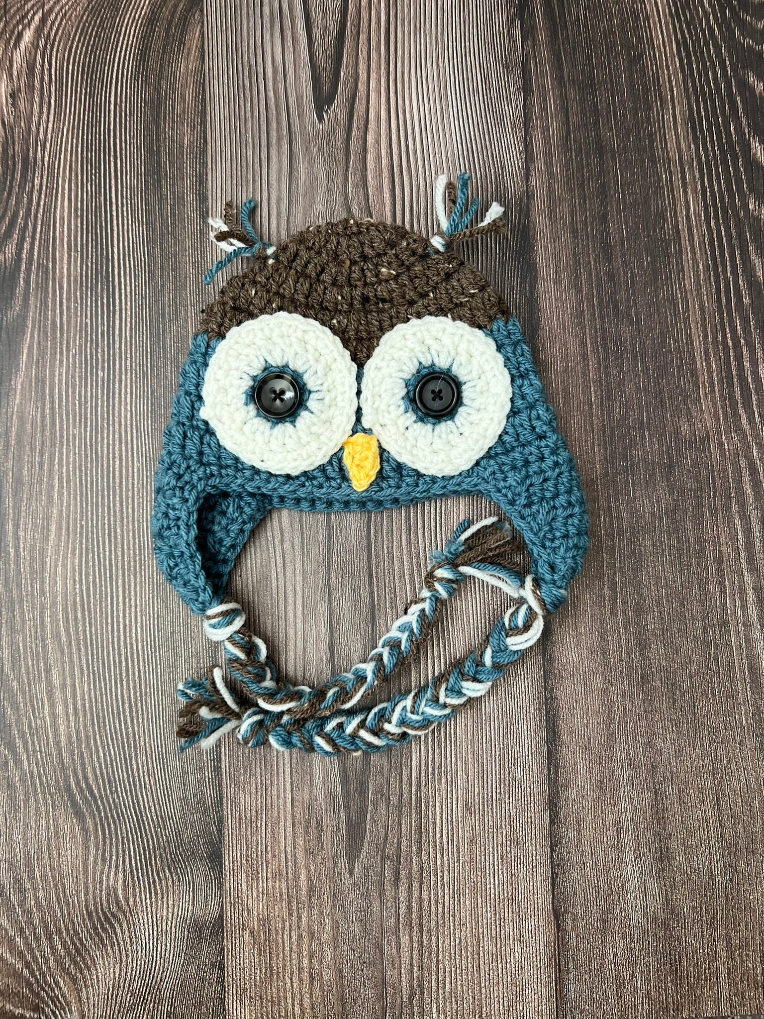 Crochet Owl Hat