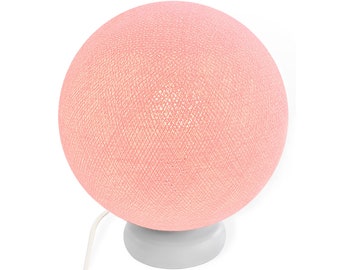 CREATIVECOTTON LED Cotton Table Lamp (Pink, 25 cm)