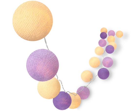 Led lights deals and cotton balls