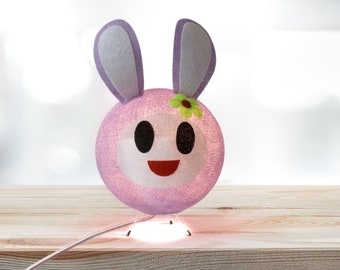 CREATIVECOTTON handmade LED lamp in cotton (bunny)