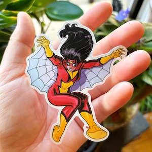Spider-Woman vinyl sticker
