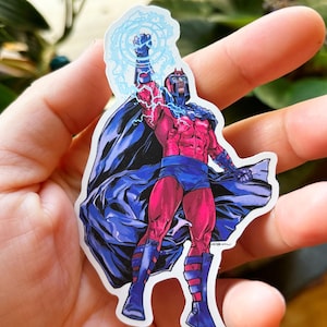 Magneto vinyl sticker