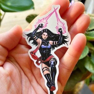 Psylocke vinyl sticker