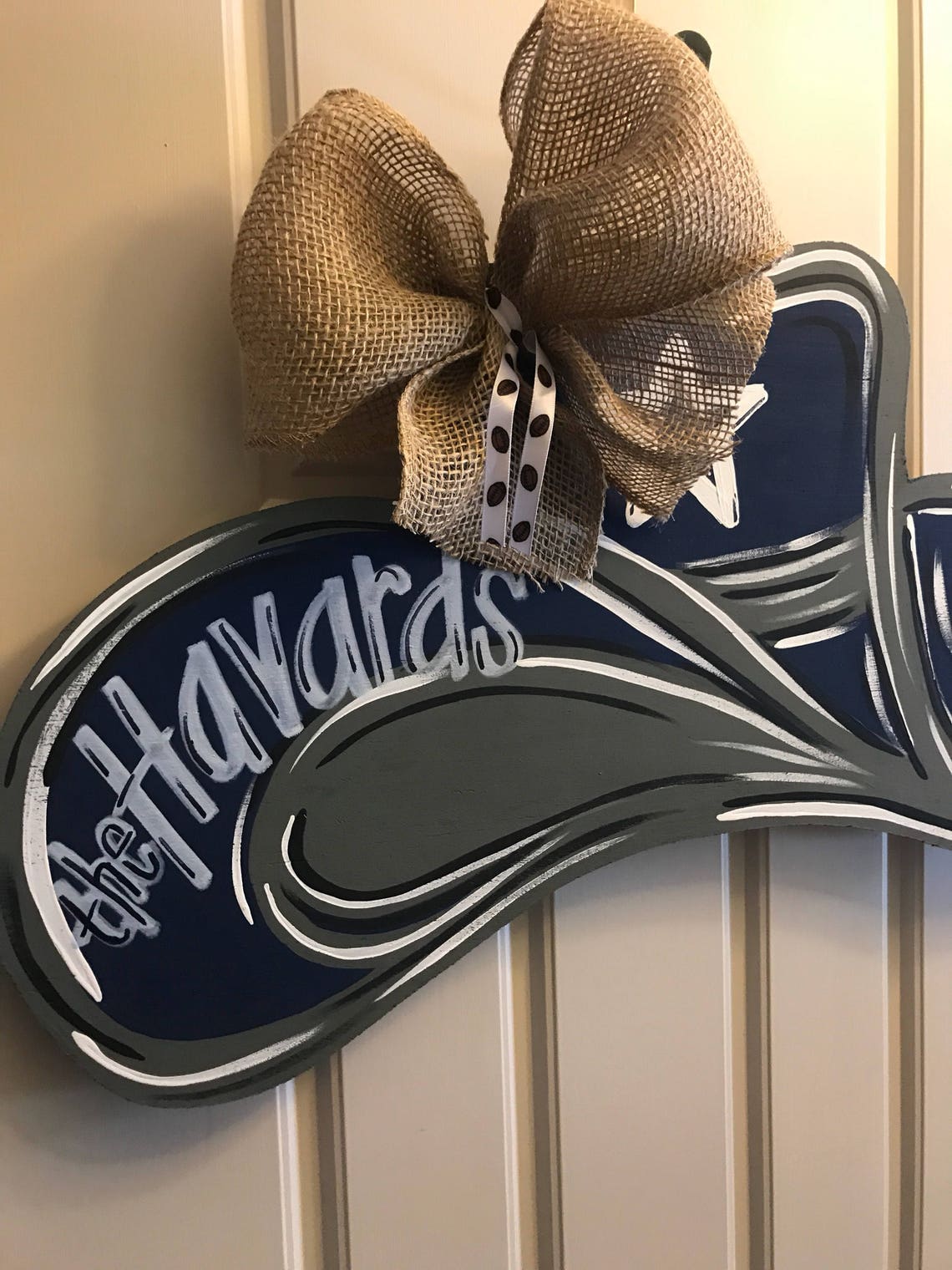 Dallas Cowboys Hat Wooden Door Hanger Etsy