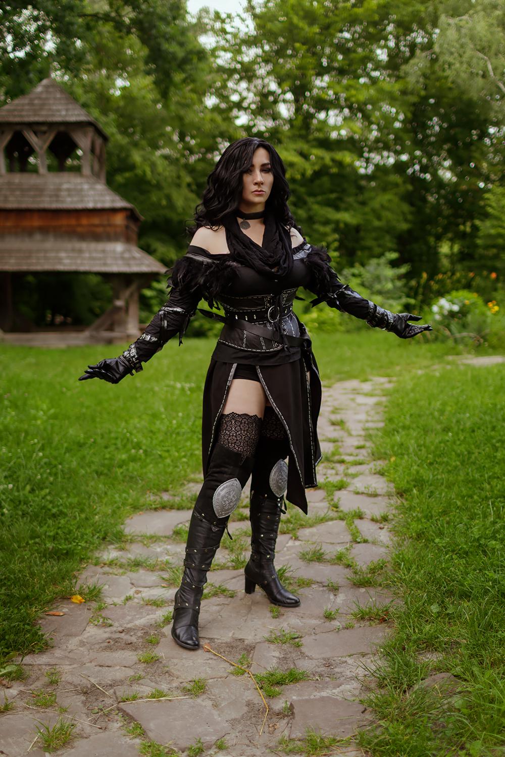 yennefer black dress Yennefer of Vengerberg Dress Witcher Saga Costume  Cosplayrr