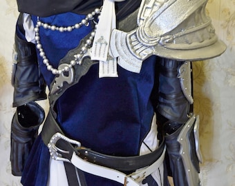 Alphinaud Inspired Cosplay Costume, Elven Scholar Mage Outfit, High Fantasy Character Set, Crystal Academy Robe, Arcane Fantasy Costume