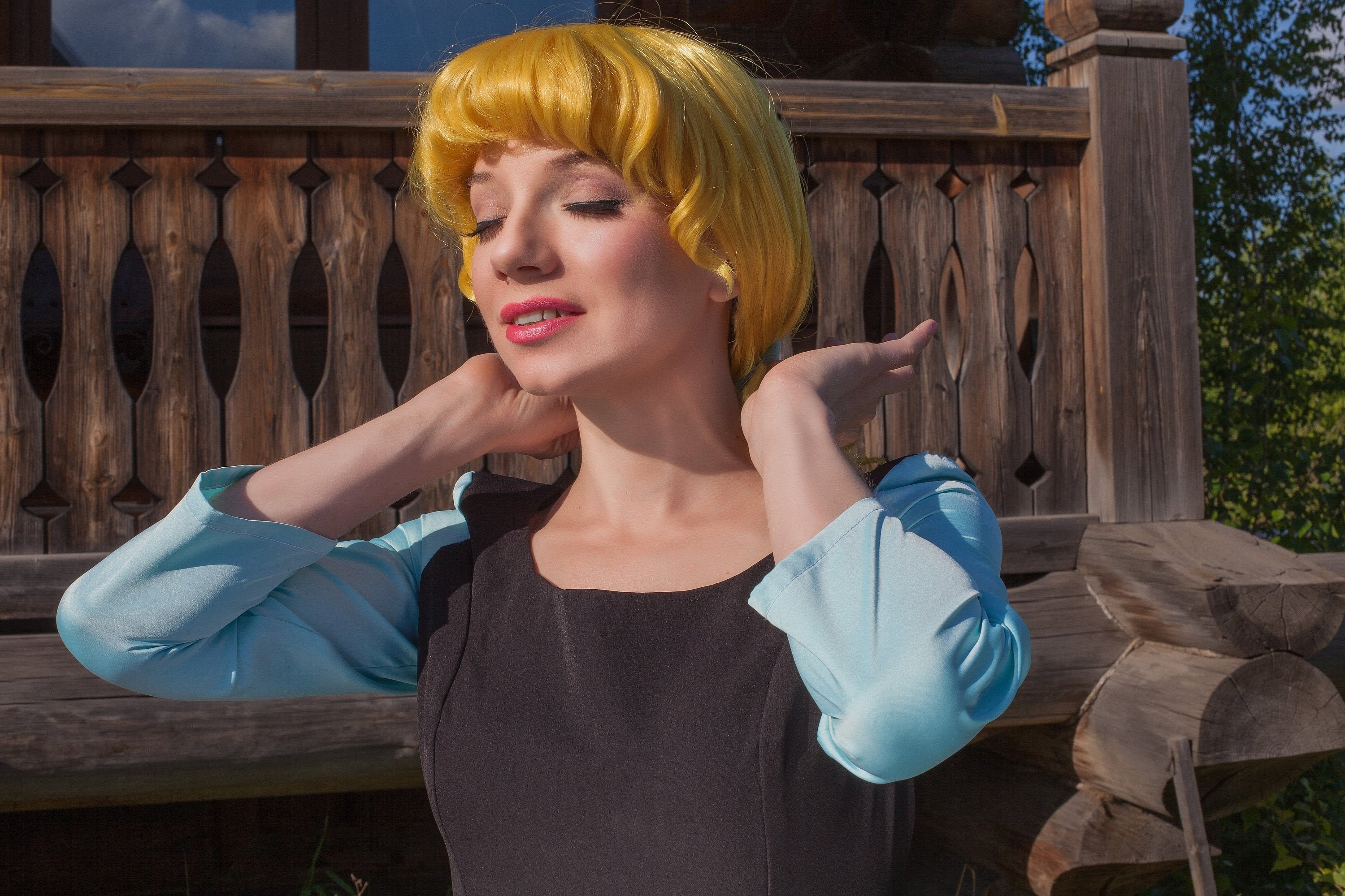 Ready to Ship Cosplay Wig Cinderella 1950 Etsy