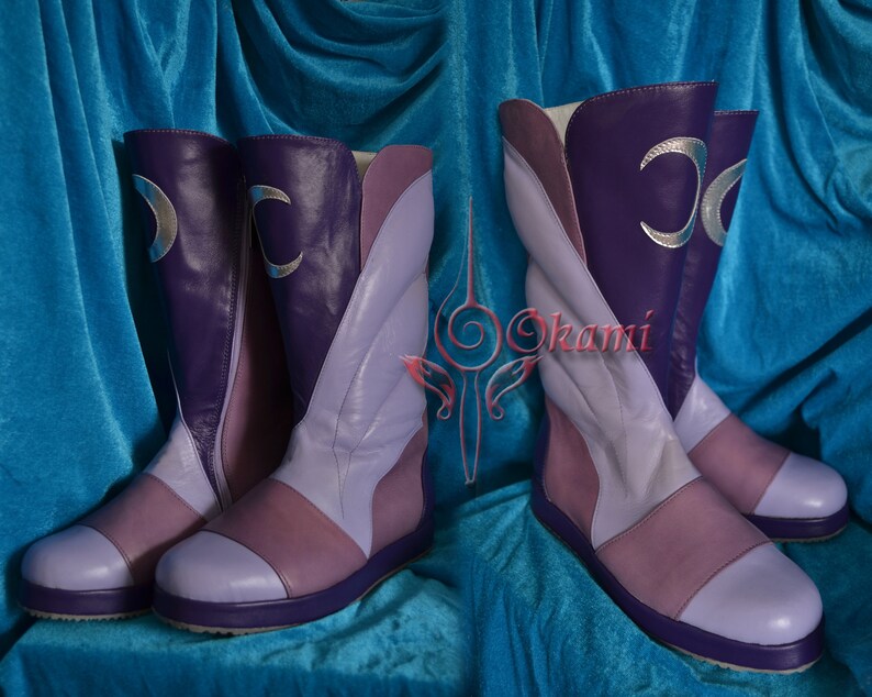 She-Ra And The Princesses Of Power Glimmer Cosplay Boots Shoes Customized New She-Ra And The Princesses Of Power Glimmer Cosplay Boots Shoes Customized New