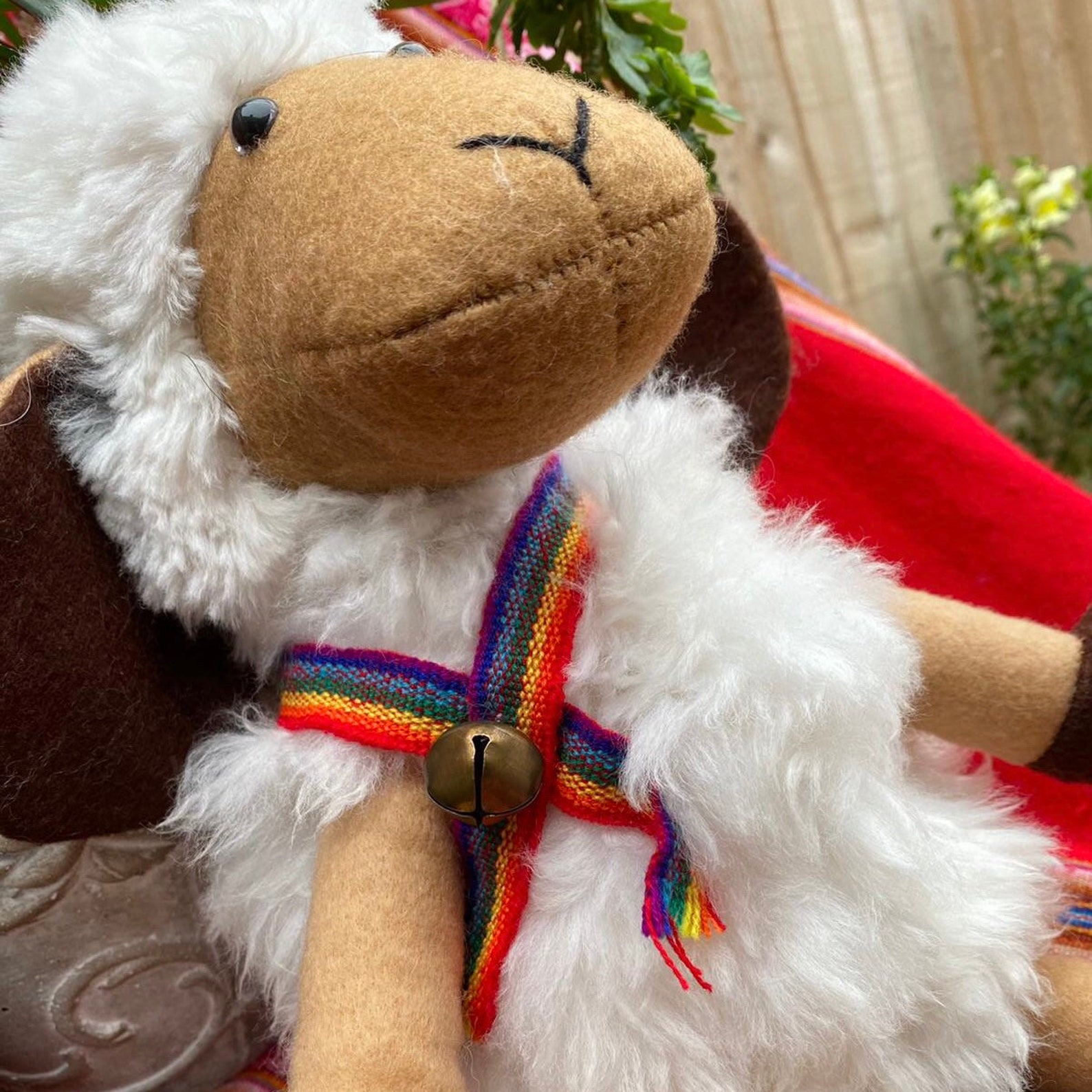 big llama teddy bear