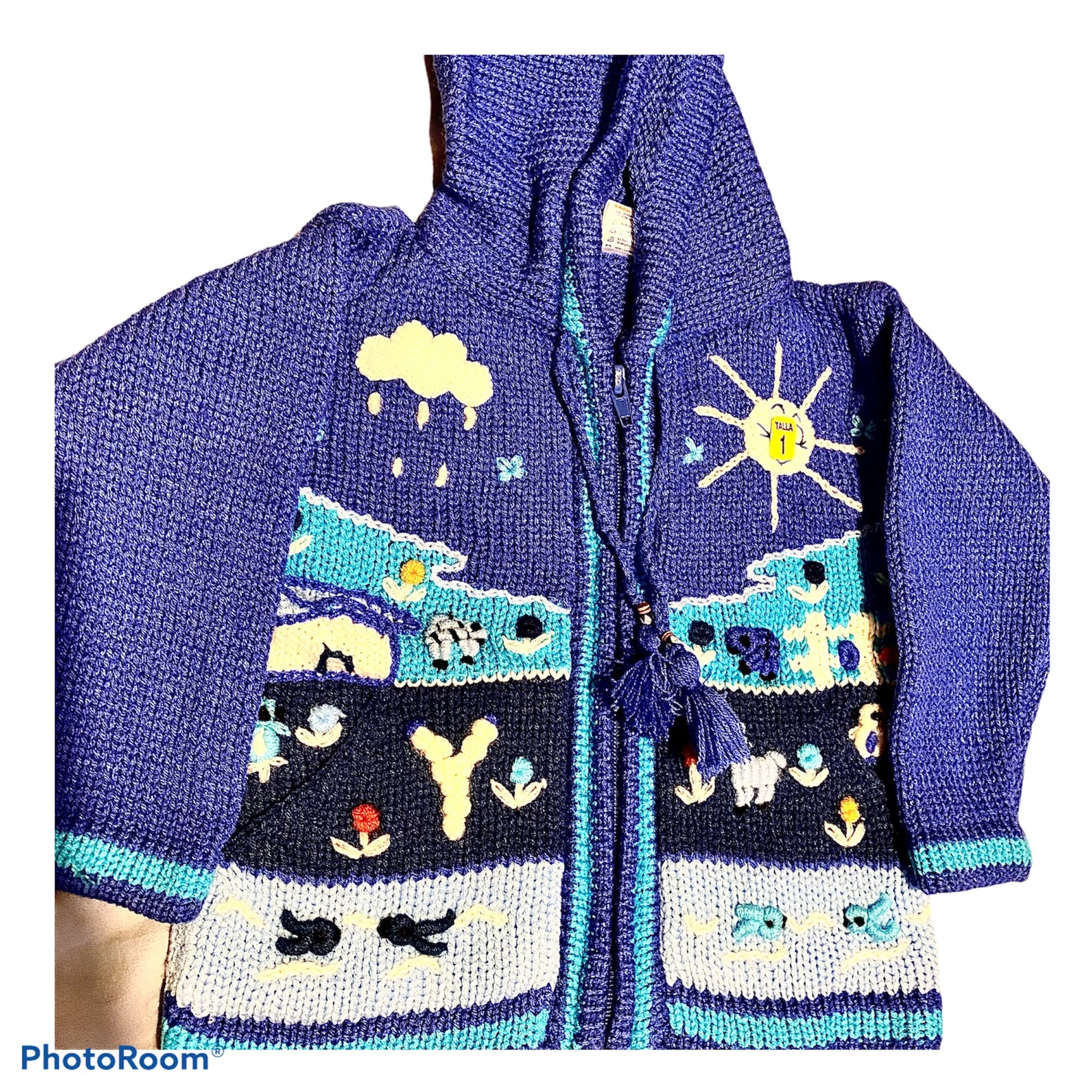 Peruvian kids jumper handmade