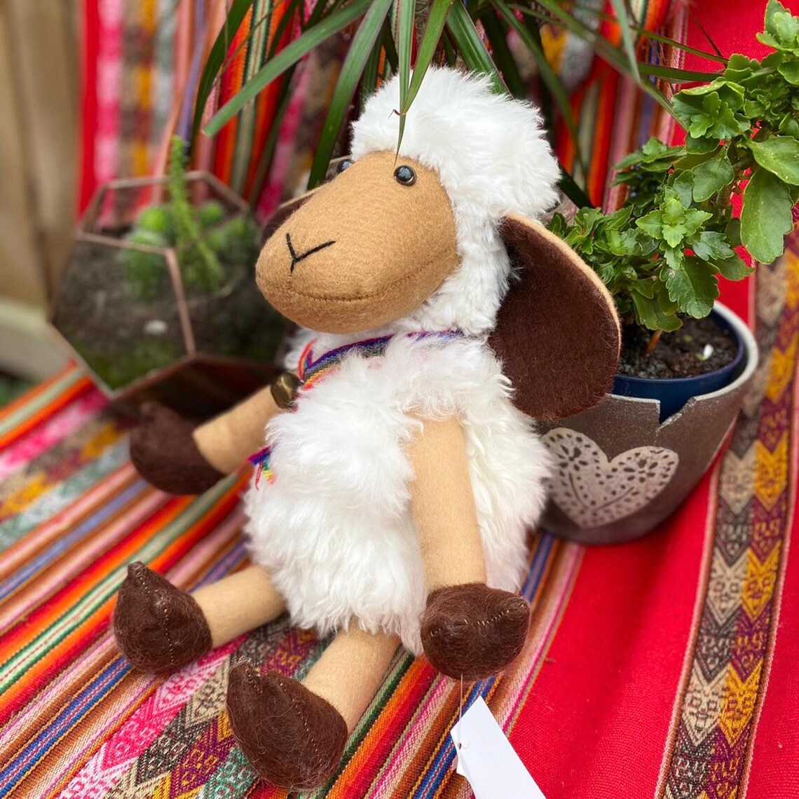 llama fur teddy bear