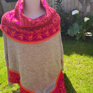 Alpaca Wool poncho