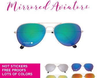 custom aviator glasses