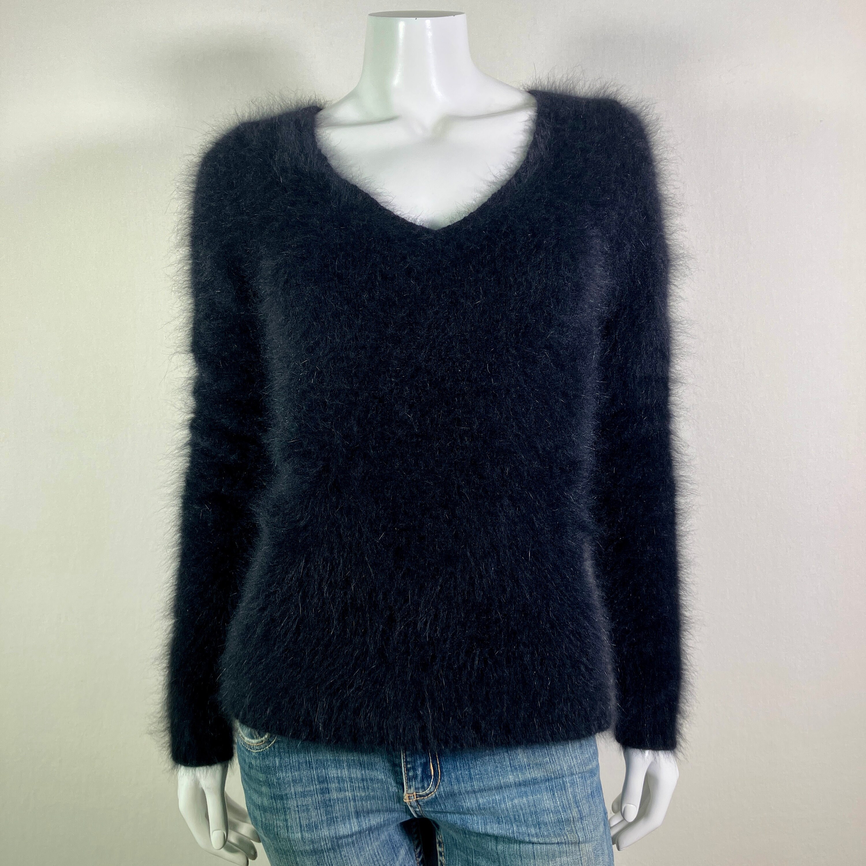 EVERYDAY I LIKE ふわふわ Fluffy Sweater ブラック Topman fluffy