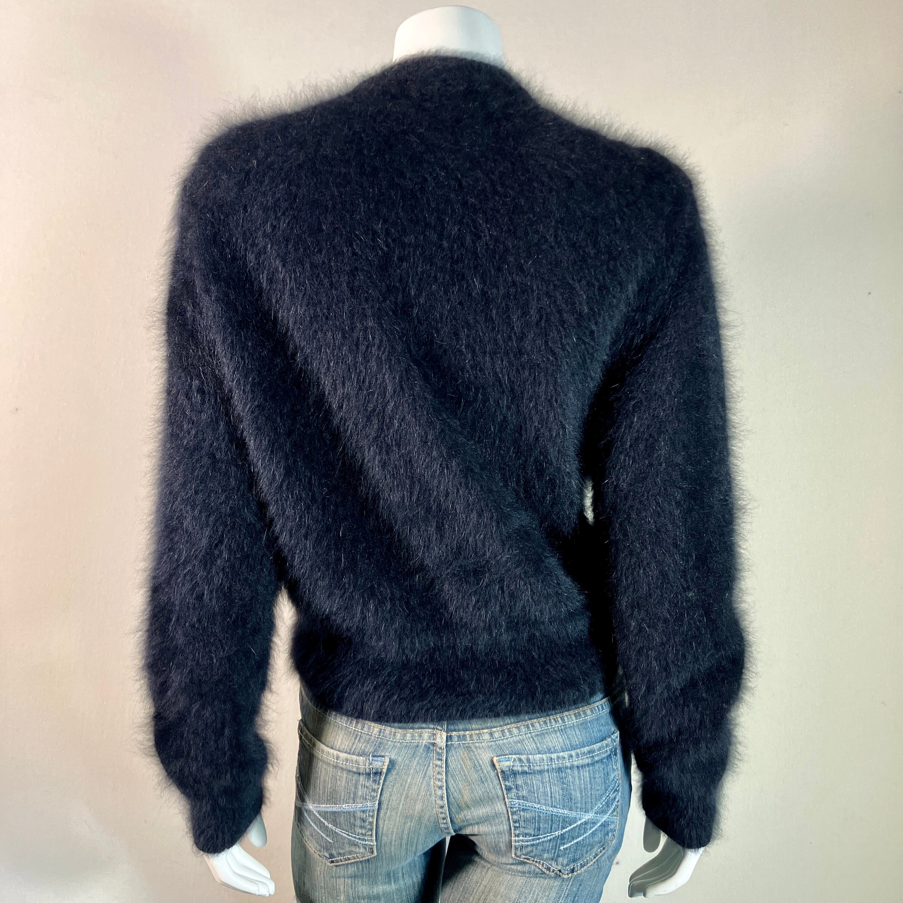 【IONSEOUL】Steel Stripe Angora Cardigan 5JH109 IONSEOUL】Steel Stripe Angora Cardigan 5JH109 Sovoyontee