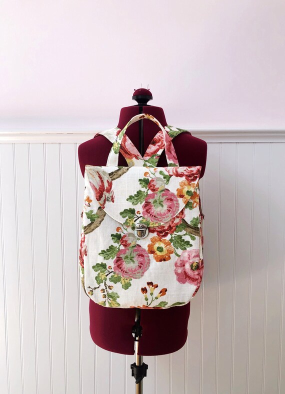 floral mini backpacks