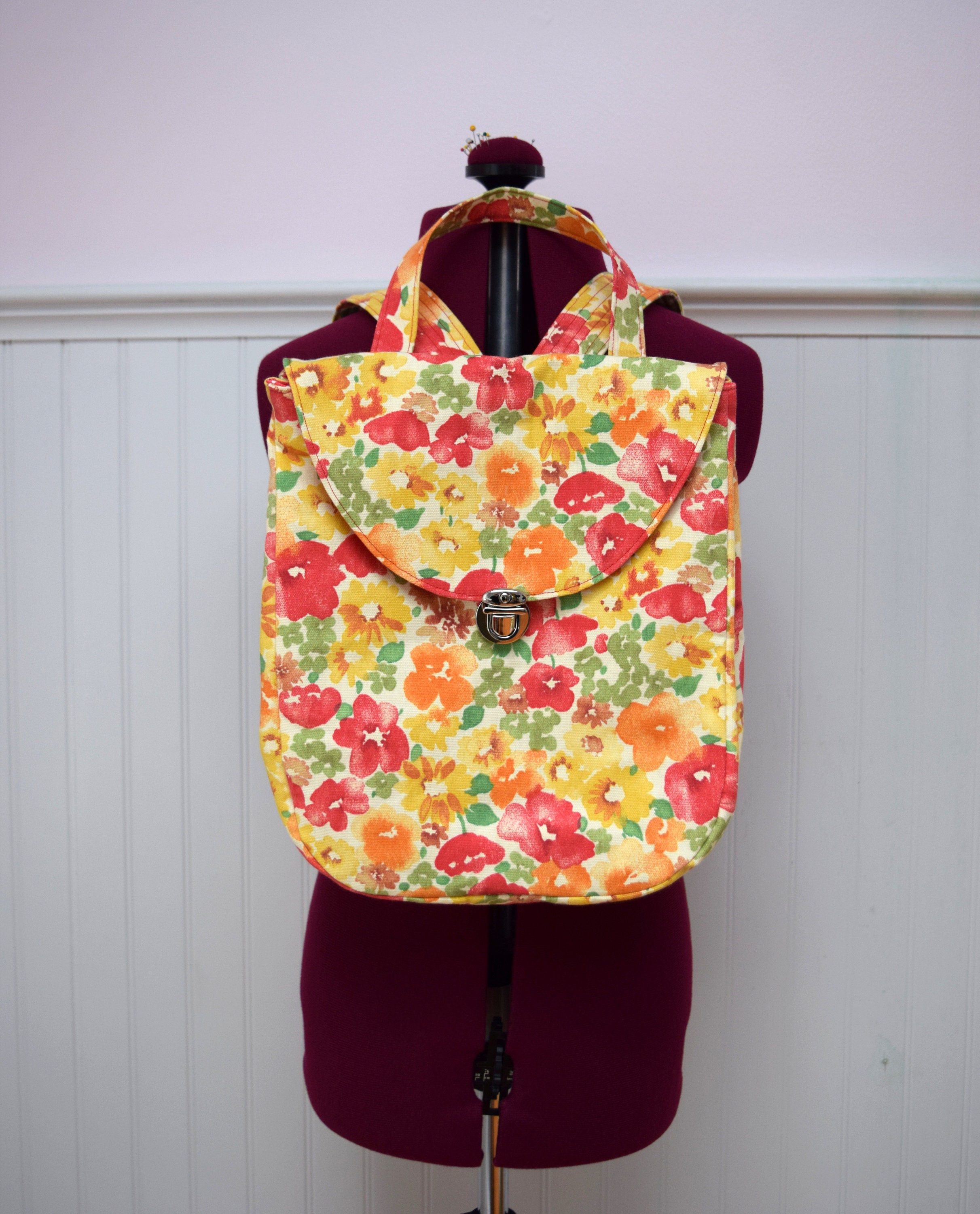 backpack purse with back zipper