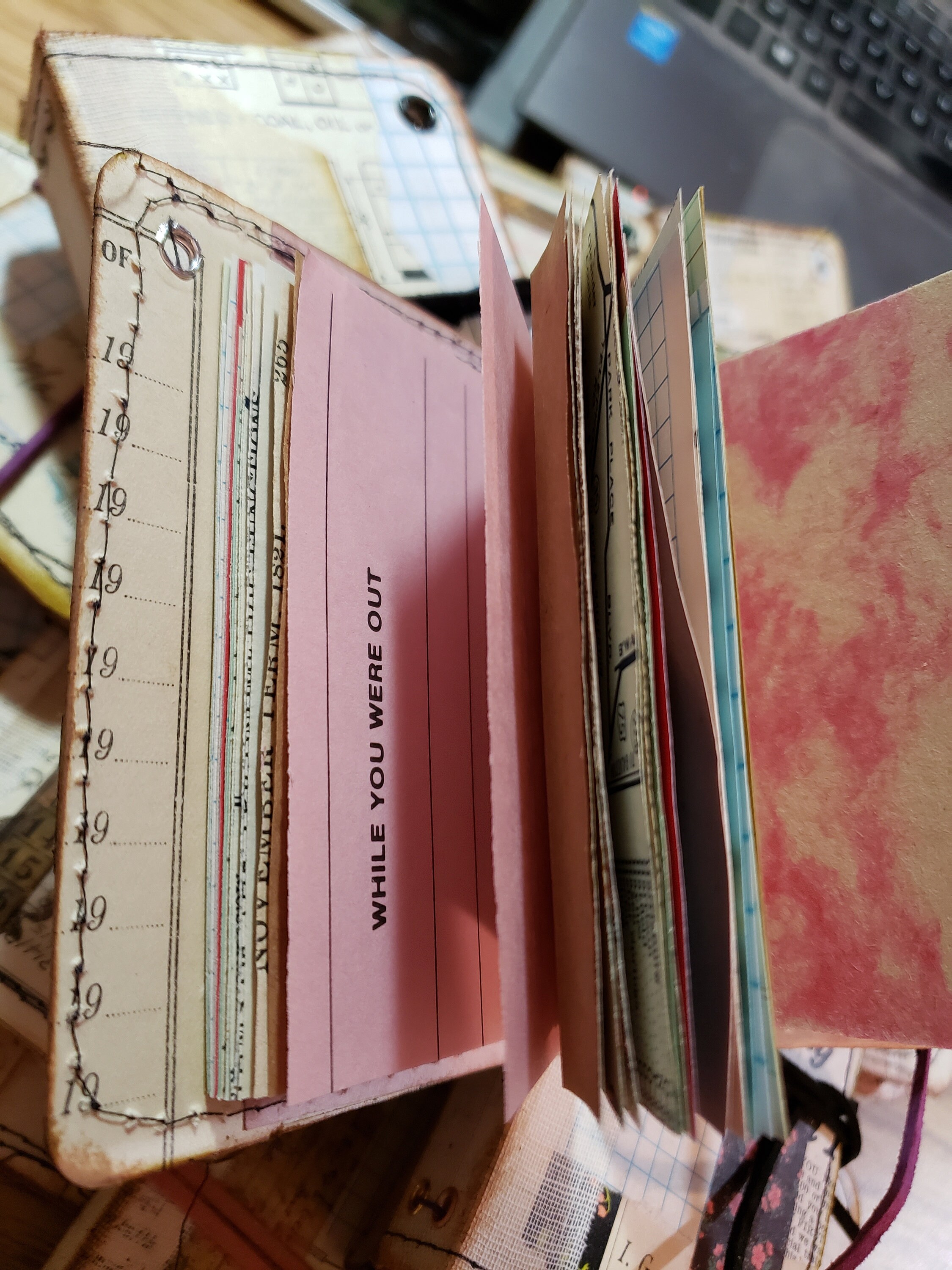 Tiny Little Scraps Books junk journal supply Etsy