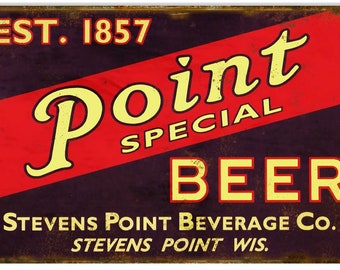 Point Beer Sign - Etsy