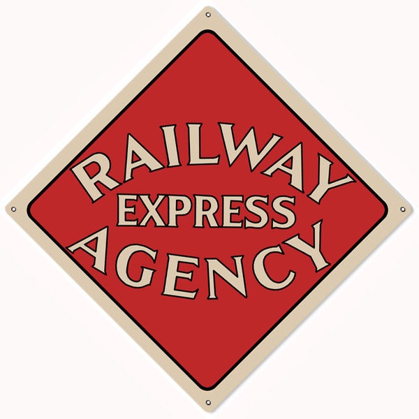Railway Express Sign - Etsy