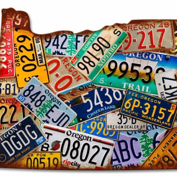 Oregon Metal Art Etsy