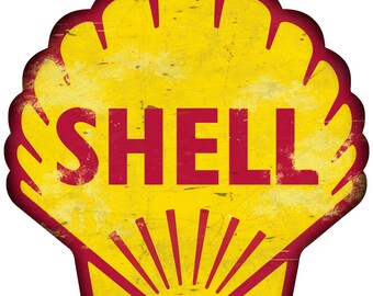 Original Metal Sign Co Wall Sign Stop For Shell Motor Oil Vintage Advert 8" x 6" Original Metal Sign Co Wall Sign Stop For Shell Motor Oil Vintage Advert 8" x 6"