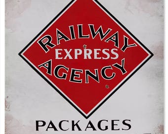 Railway Express Sign - Etsy
