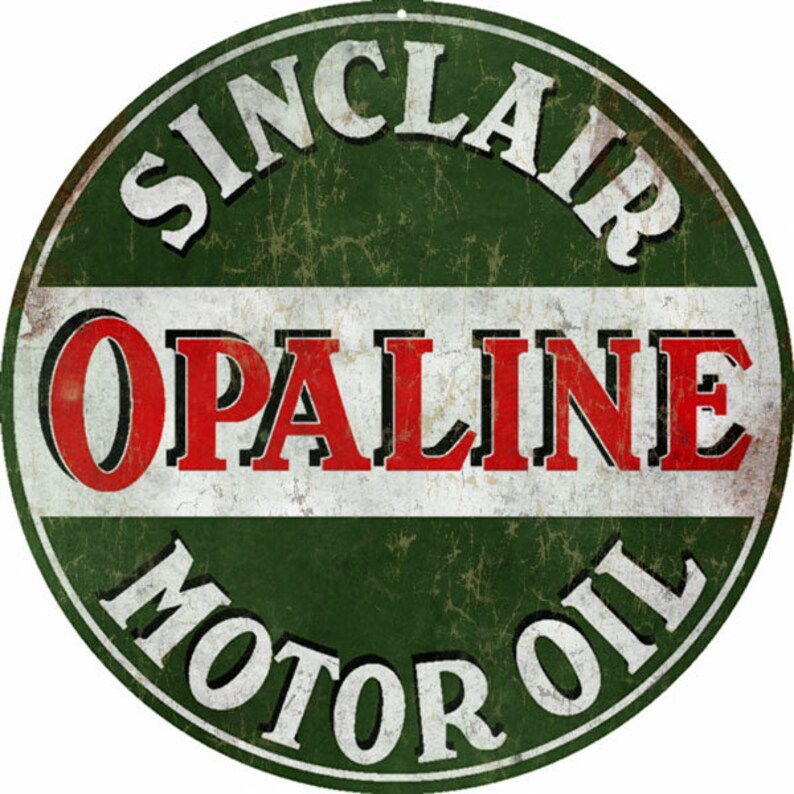 Sinclair Motor Oil 14 Metal Sign USA Made Vintage Style - Etsy