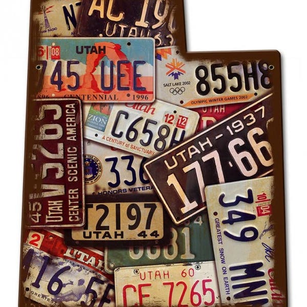 Vintage License Plates - Etsy
