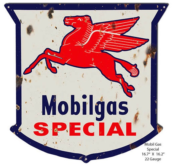 Reproduction Sinclair Laser Cut Out Metal Sign 13x23