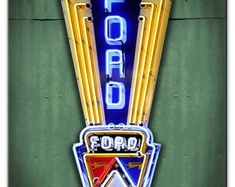 Retro style Racing sponsor inspired garage art Sign