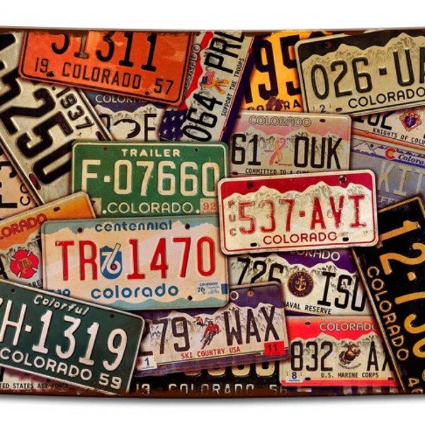 Colorado Metal Wall Art - Etsy