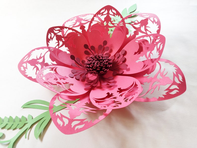 Download DIY Flower SVG intricate flower for machine cutting flower ...
