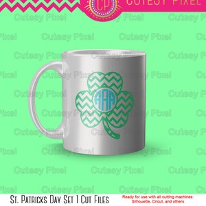 st patricks day monogram shirt