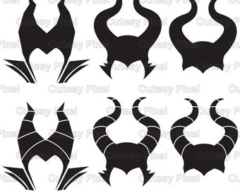 Maleficent horns: Más de 40 vectores de stock y arte vectorial con licencia  libres de regalías