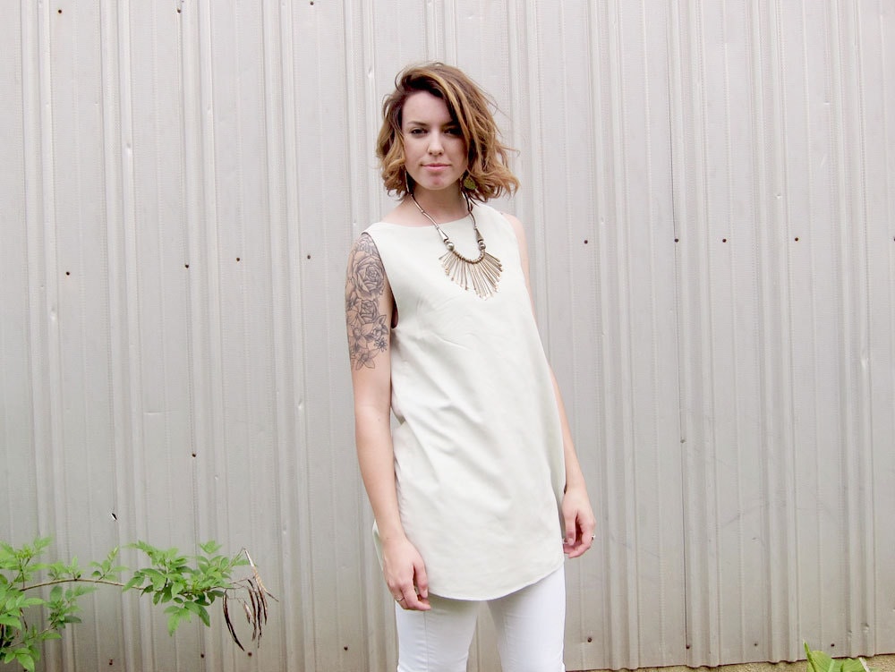 SAMPLE SALE Tunic Dress Eco Friendly Reversible Tunic - Etsy