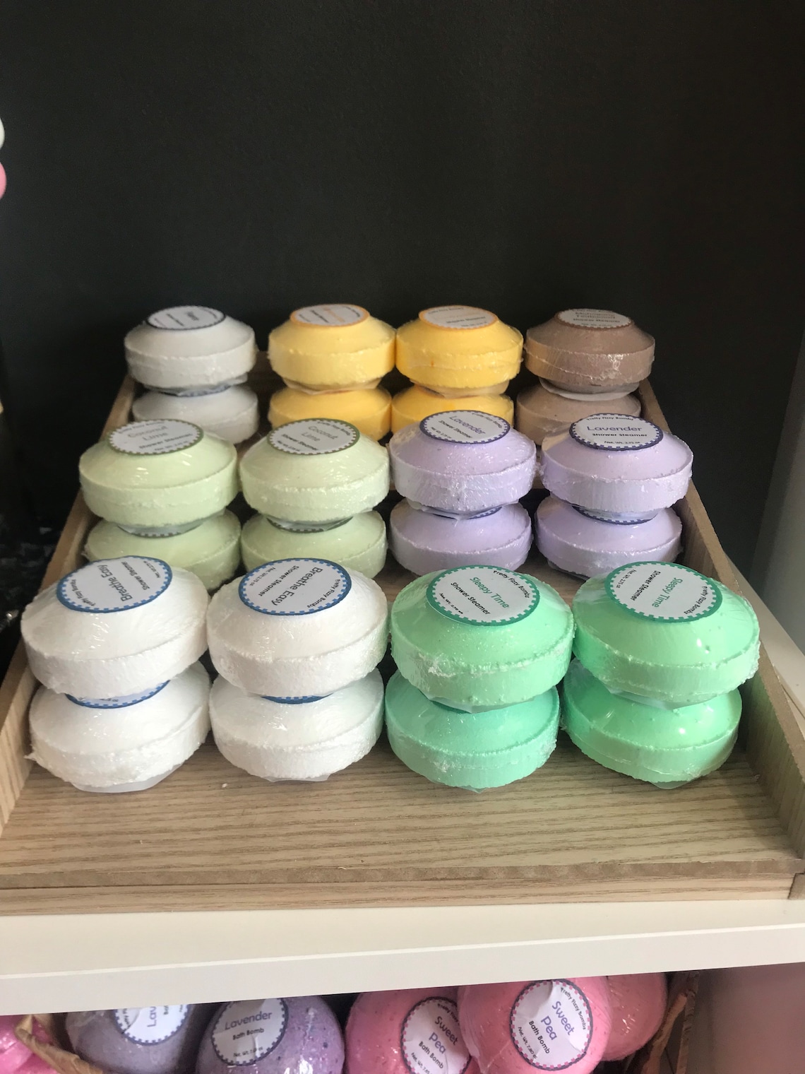 Shower Steamers Shower Bombs Shower Soothers Shower Etsy