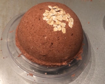 Oatmeal and Honey Bath Bomb - Large Bath Bomb - Bath Fizzy -