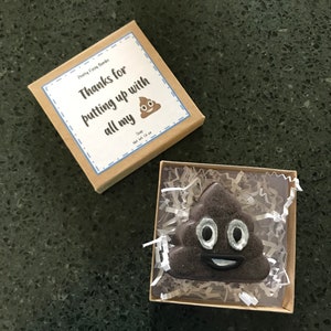 Poop Emoji Bar Soap- Fathers Day Gift- TeacherGift- Emoji Soap- Gag Gift image 5