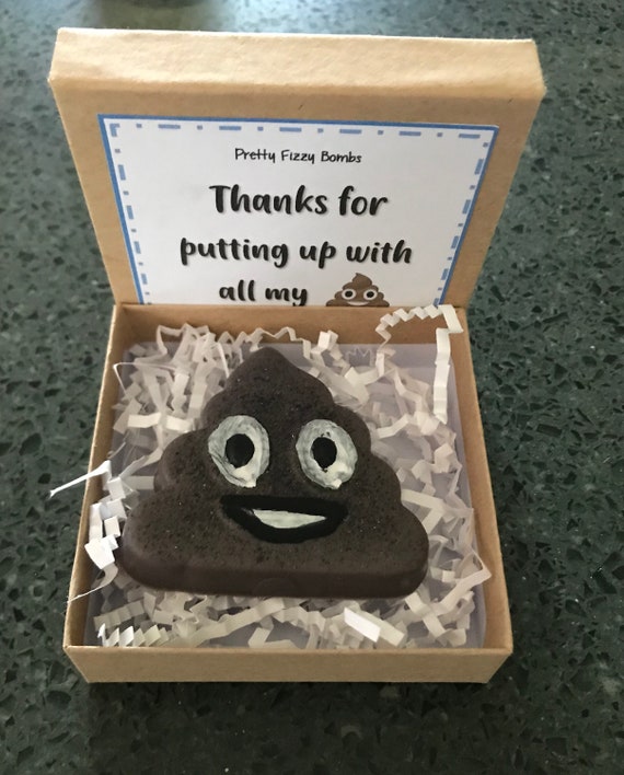 Poop Emoji Bar Soap- Fathers Day Gift- TeacherGift- Emoji Soap- Gag Gift