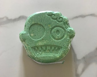 Zombie Bath Bomb- Halloween Bath Bomb- Novelty Halloween Bath Bomb- Bath Fizzy- Fizzy Bomb