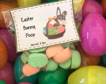 Easter Bunny Poop - Novelty Gift- Holiday Presents - Bath Bombs - Easter Basket Filler - Novelty Bath Bombs - Easter Bunny Gifts