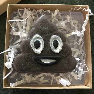 Poop Emoji Bar Soap- Fathers Day Gift- TeacherGift- Emoji Soap- Gag Gift image 4